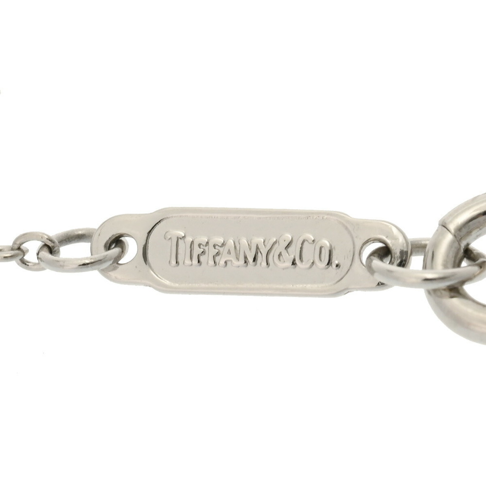 TIFFANY Cross Diamond Platinum Necklace - Picture 3 of 7